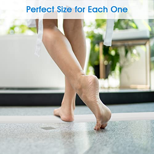 Windspeed 79 Inch Shower Threshold Water Dam Shower Barrier, Windspeed Shower Dam Water Stopper Self-Adhesive Shower Dam for Dry and Wet Separation Water Blocking Strip for Bathtub, Countertop, Bathroom - Image 5