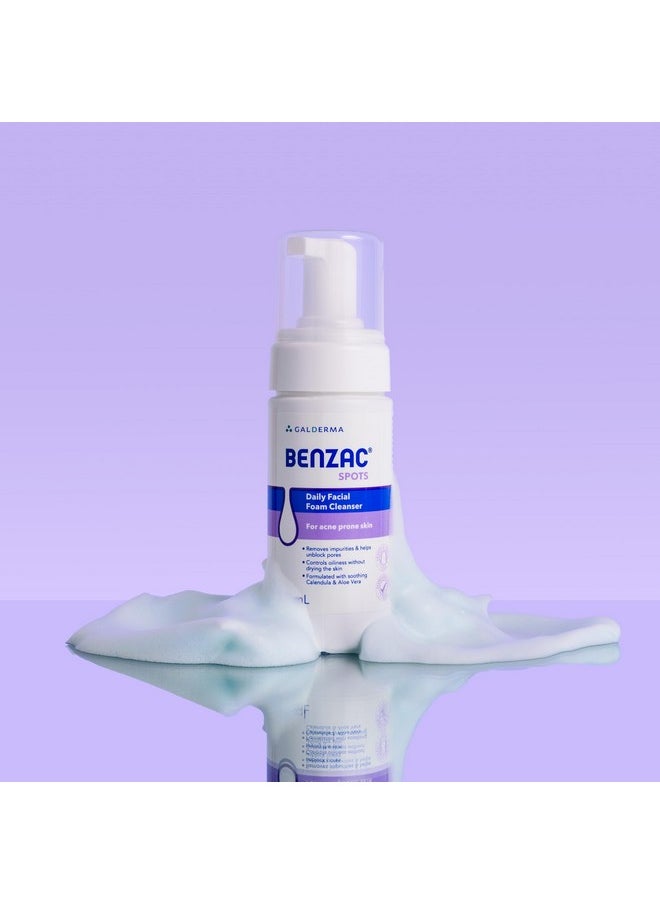 Benzac - Daily Facial Foam Cleanser 130Ml_Ab - Image 1