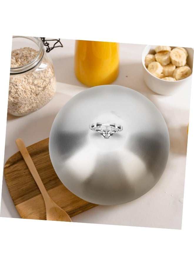 Stainless Steel Food Dome Cover, 20 cm - for Cheese Melting, Steak, Cake, and Basting - Image 3