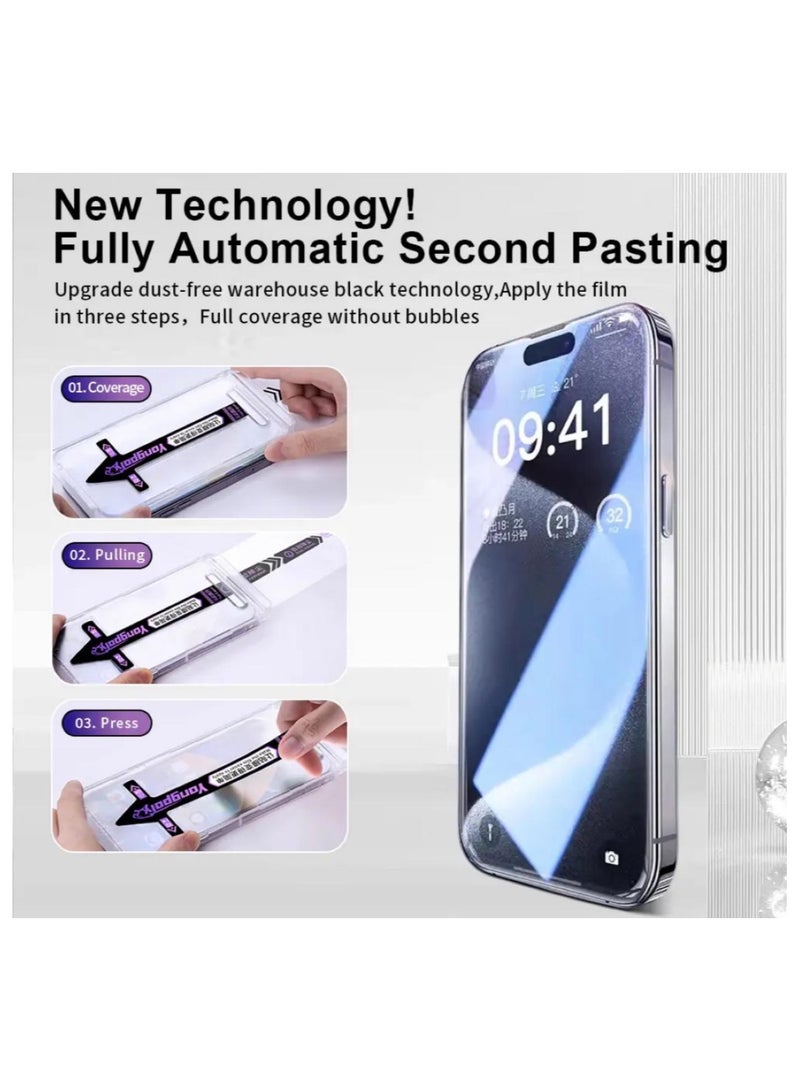 آن بيراديد ايفون 15 واقي شاشة الخصوصية - Image 3