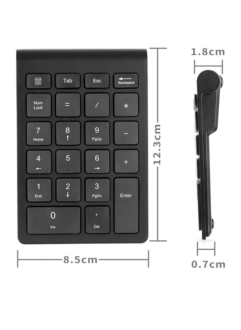 AGYAONE Wireless Number Pads Numeric Keypad 22 Keys