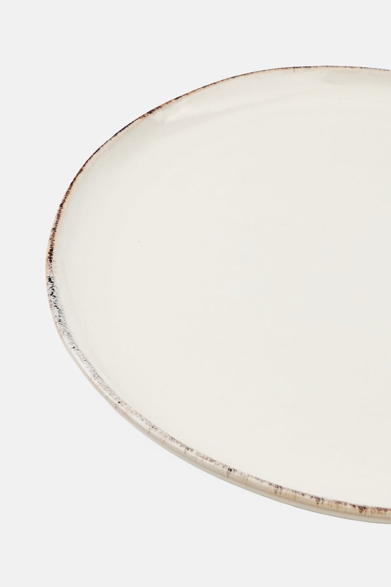 Muy Mucho Organic Flat Plate, White  - Image 3
