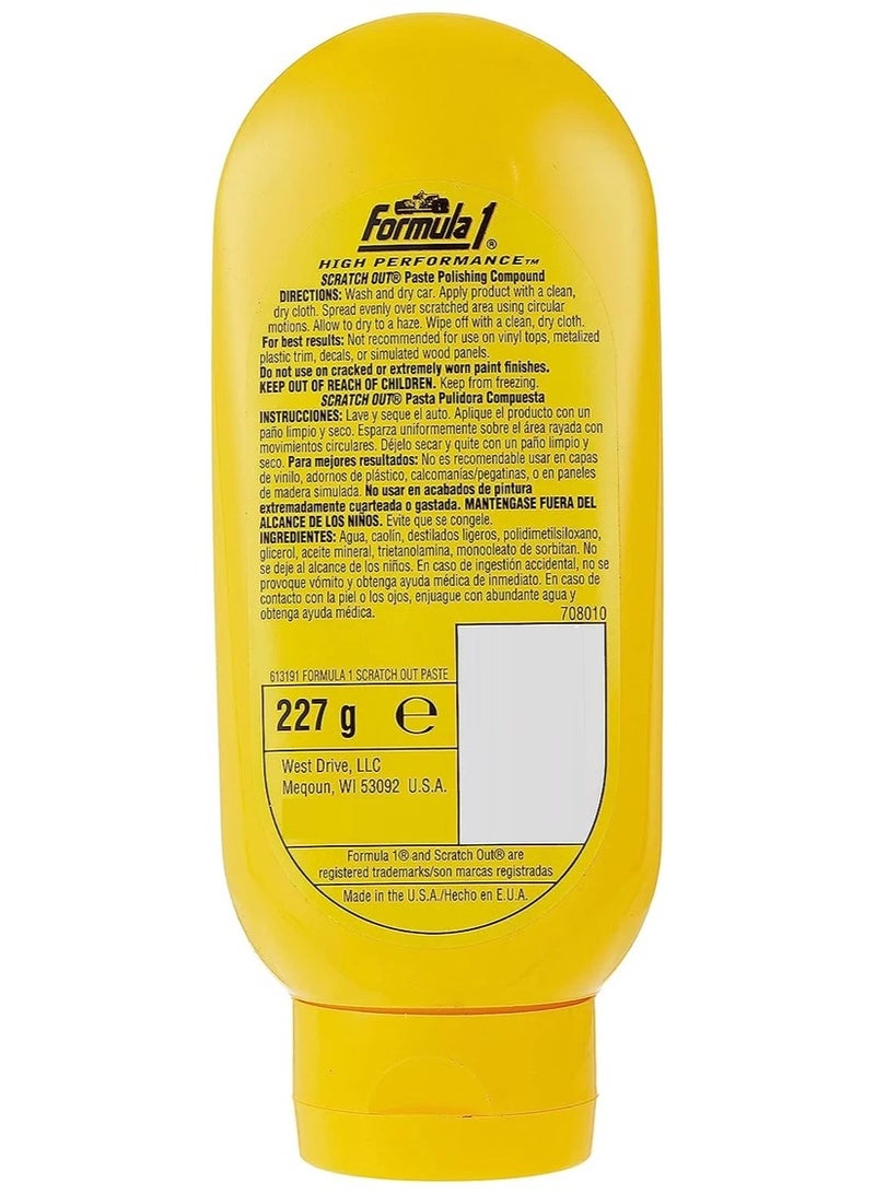 Formula 1 Heavy Duty Scratch Out Paste Polishing Compound Polishing Paint Surface Scratches Remover Wax Cream Paste 227G - Image 2