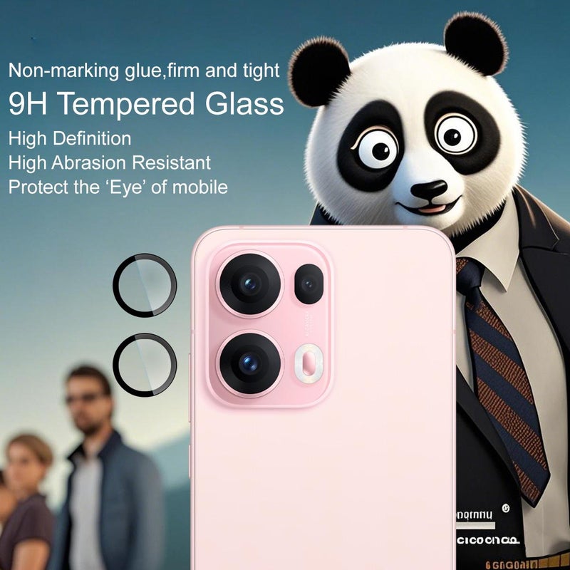 Imak For Oppo Reno13 Pro 5G Glass Rear Camera Lens Film Phone Case Exclusive, Self-Positioning Version - Image 4