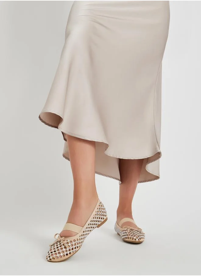 ستايلي Styli Textured Embellished Casual Shoes