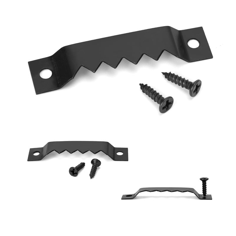 Suprom Sawtooth Picture Hangers Heavy Duty Supports 50 lbs 50 Pack Heavy Sawtooth Hangers with Screws for Hanging Canvas Photos Frame Clock Paintings Artwork