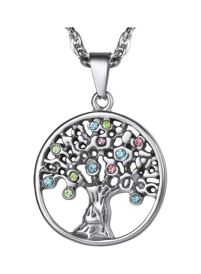 NIBEMINENT Tree Of Life Pendant Necklace - Image 1
