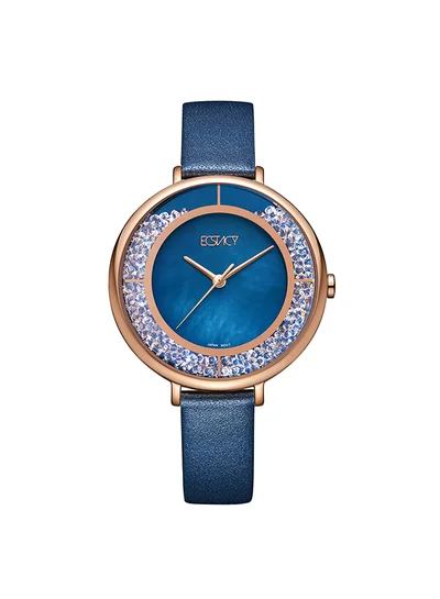 ECSTACY Women's Stainless Steel Analog Watch E23501-KLNMN - 35.5 mm