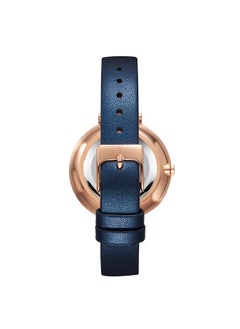 ECSTACY ECSTACY Women's Analog Blue Mop  Dial Watch - E23501-KLNMN  - Image 3
