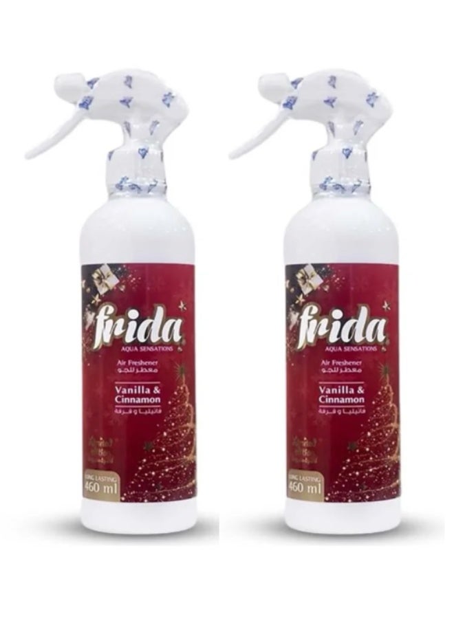 فريدا معطر جو أكوا سينسيشنز برائحة الفانيليا والقرفة، 460 مل - Image 1