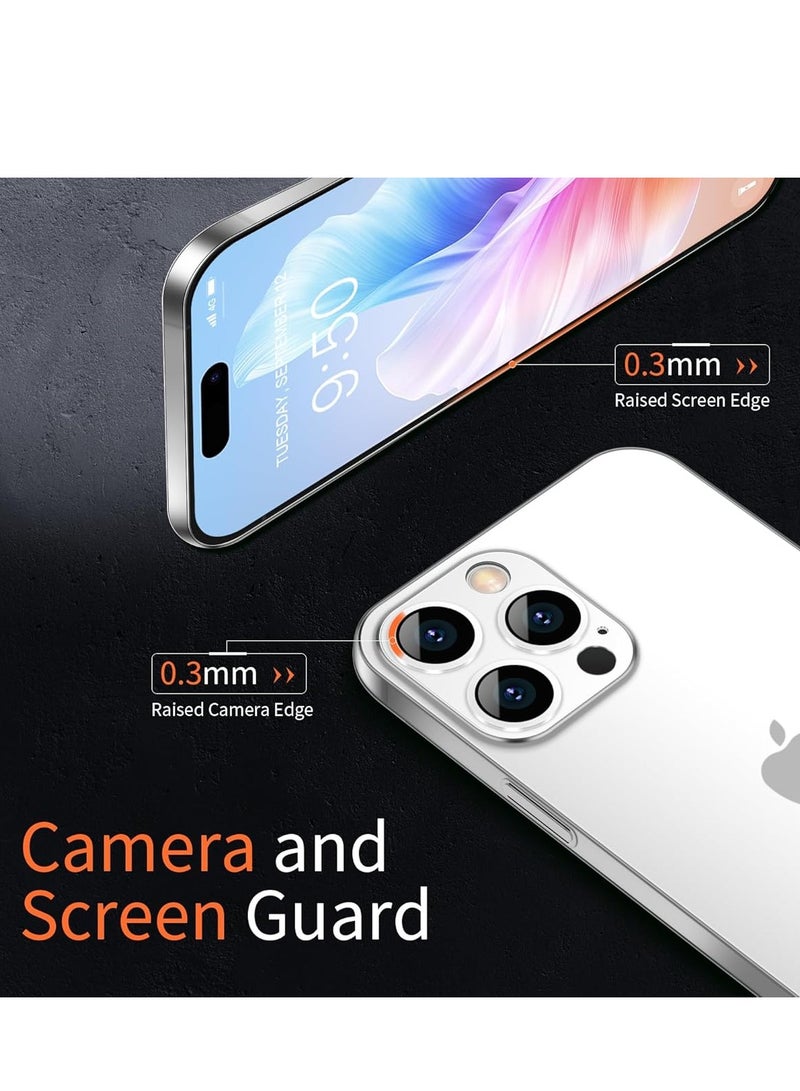 ELTRAZONE iPhone 15 Pro Max Slim Case | 0.2mm Paper-Thin Lightweight Case | Matte Finish PP Back Protection | Anti-Fingerprint & Anti-Yellowing | Compatible with iPhone 15 Pro Max 6.7 Inch - Transparent White - Image 4