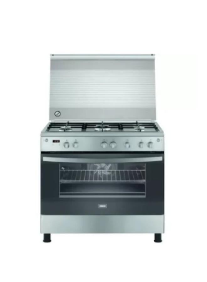 Cooker 90 Cm 5 Burners Stainless ZCG94396XB.