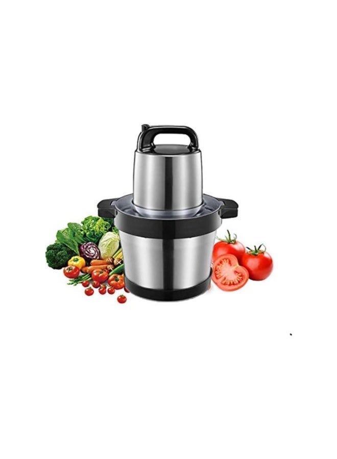 Tradeo 8L Electric Food Chopper - 6000W High Power Stainless Steel Meat Grinder & Processor - Image 1