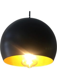 Riolight Retro Black Yellow Metal Pendant Lamp  - Image 1