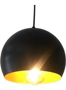 Riolight Retro Black Yellow Metal Pendant Lamp  - Image 2