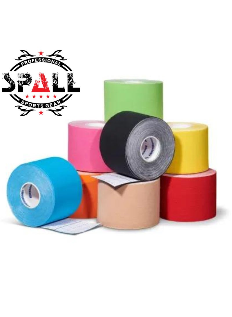 Spall Pack of Muscle Pain Relief Tape Waterproof Breathable Kinesiology Tape, Athletic Elastic Kneepad Muscle Pain Relief Knee Taping for Gym, Fitness Running, Tennis, Swimming Football - Image 1