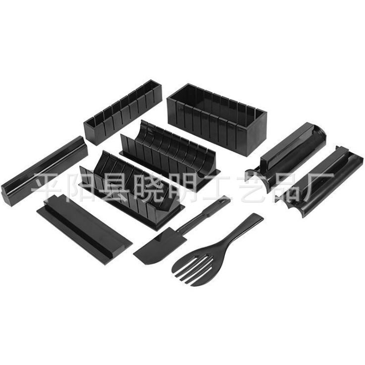 Moapn Home Diy Rice Ball Mold Sushi Maker Sushi Tool 10 Sets Of Cooking Seaweed Sushi Roll Creative - Image 1