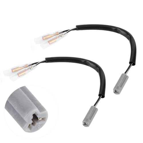 Gorgeri 7.5in Turn Signal Wiring Adapter Plug Motorcycle Signal Blink Lamp Socket Wiring Harness Parts Fit for Yamaha YZF‑R6 YZF‑R1 FZ6 FZ10 - Image 5