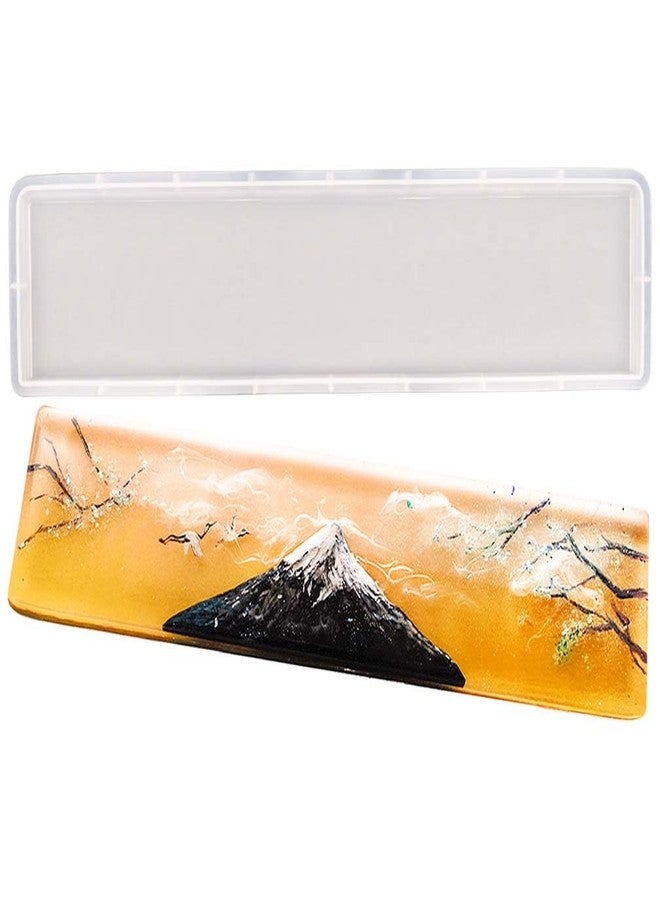 FUNSHOWCASE Keyboard Wrist Rest Epoxy Resin Silicone Mold 14.1x3.27x0.51inch - Image 1