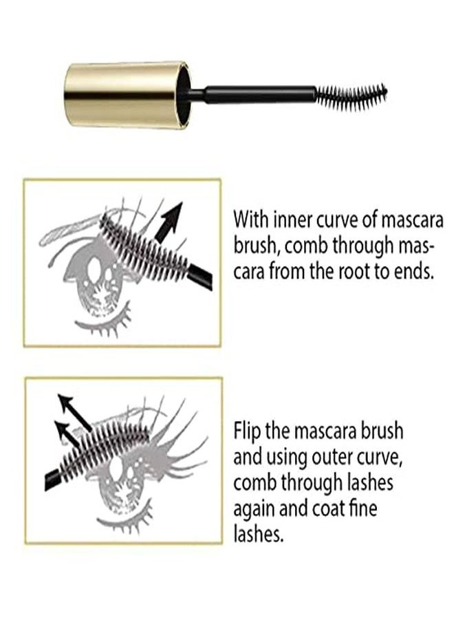 Heroine Make - Ne Make Long Up Mascara Super Waterproof Wp 01 Black | With Super Lengthening Fiber For Even Long And Curl Eyelash For Women - Image 1