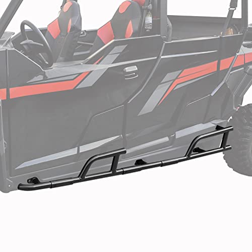 SAUTVS Extreme Kick-Out Steel Rock Sliders for General 4 1000 17-24, Combined Side Bumper Protection Frame Side Steps Nerf Bars for Polaris General XP 4 1000 2017-2024 Accessories, Replace #2881992 - Image 1