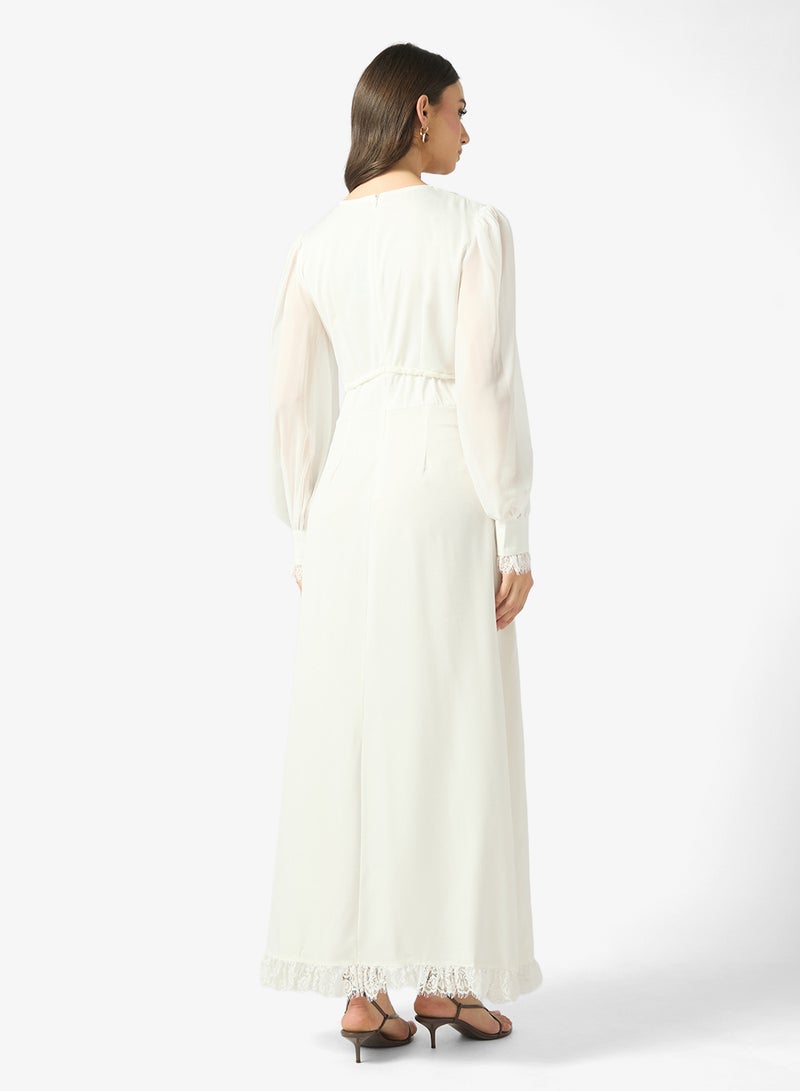 ايلا فستان بأكمام منفوشة - Image 2