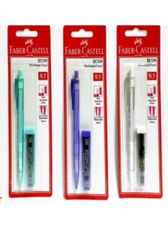 Econ Mechanical Pencil With Lead Blister 0.5 Mm Tip Size
