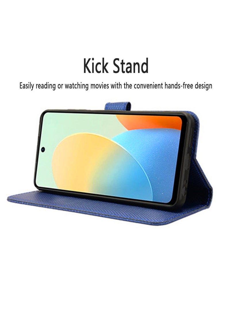 X-level - Case Cover for Tecno Spark Go 2024 4g/Spark 20C With Full Body Camera Len Protector PU Leather Wallet Card Holder Shockproof Protective Back Cover With Release Hand Phone Daily Video Kickstand - Image 1