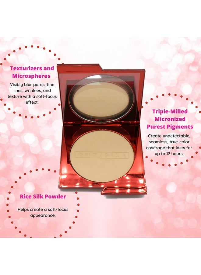 One size One Size Patrick Starrr Turn Up The Base Versatile Powder Foundation - Light 5 (NR) - Light, Neutral Rosy Undertones - Face Pressed Powder Makeup Foundation Medium-to-Full Coverage, Soft Matte Finish  - Image 5