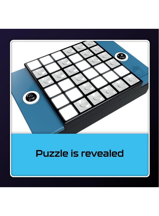 Brainwright - Puzzle Bright - The Electronic Light Up Brainteaser Puzzle - Great Travel Game - Ages 8 and Up - 1+ Players - Image 3