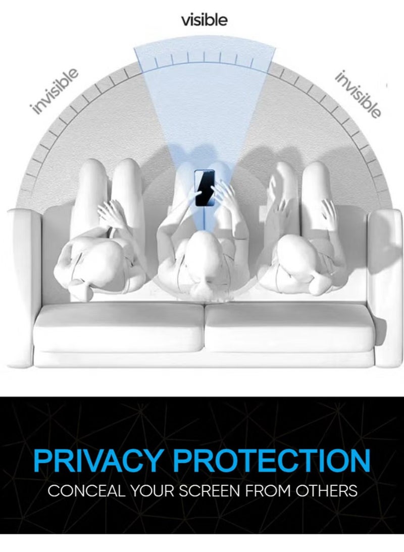 Original Privacy Screen Protector for Xiaomi Redmi Note 11S – Anti-Static Tempered Glass with ESD Privacy, 9H Hardness, Anti-Peep, Dust-Proof, Super Smooth Touch - Image 2