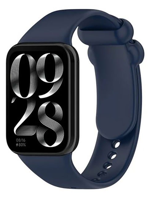 Xiaomi Mi 8 Pro Soft Silicone Replacement Strap With Amazing Design - Blue