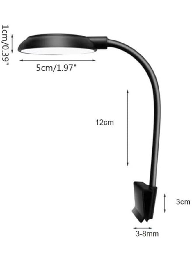 Huangxin EatingBiting 360 ° 5W USB aquarium lamp LED lamp aquatic plant fish tank lighting clip-on Bracket Lamp - Image 3