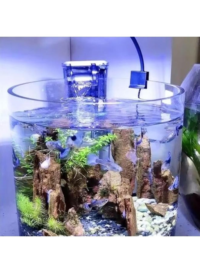 Huangxin EatingBiting 360 ° 5W USB aquarium lamp LED lamp aquatic plant fish tank lighting clip-on Bracket Lamp - Image 5