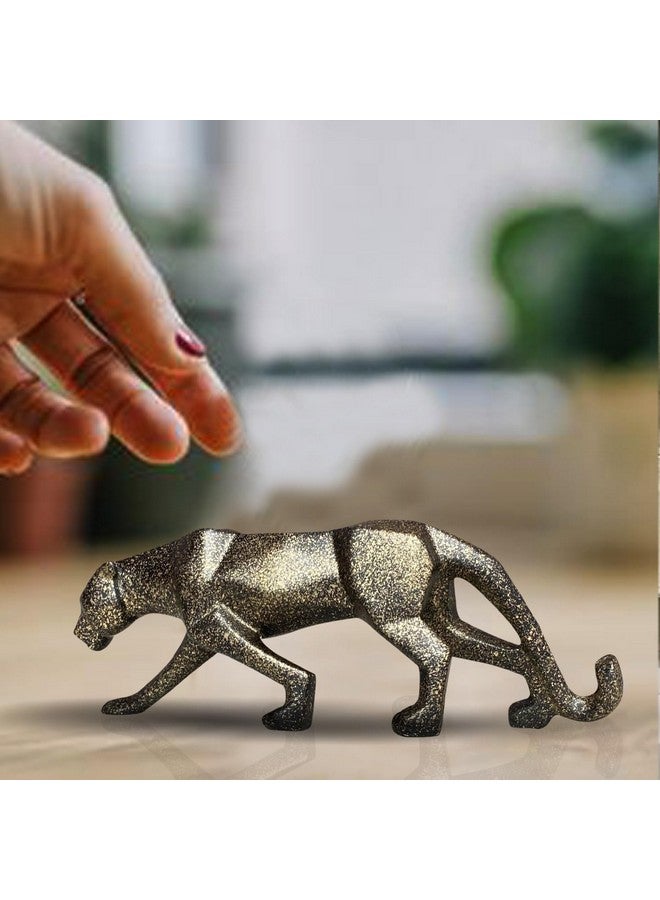 Xtore Beautiful Leopard Statue for Home Decor (Pack of 1, Dark Brown) - Image 3