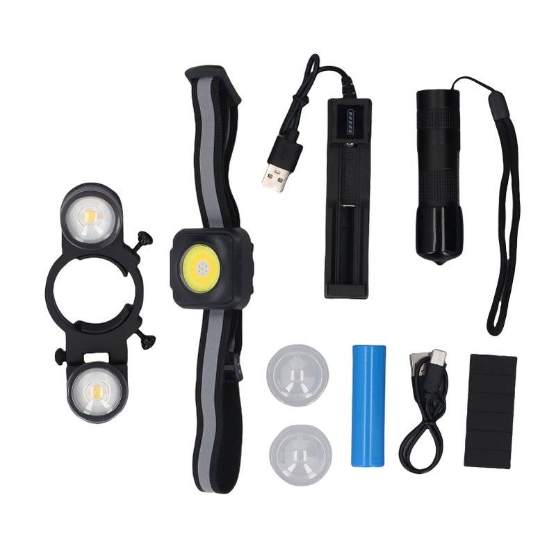 Paint Spray Light Adjustable 2 Modes Universal LED Spray Light Attachment with IPX4 Rainproof Headlamp for Auto Repair Coating - Image 1