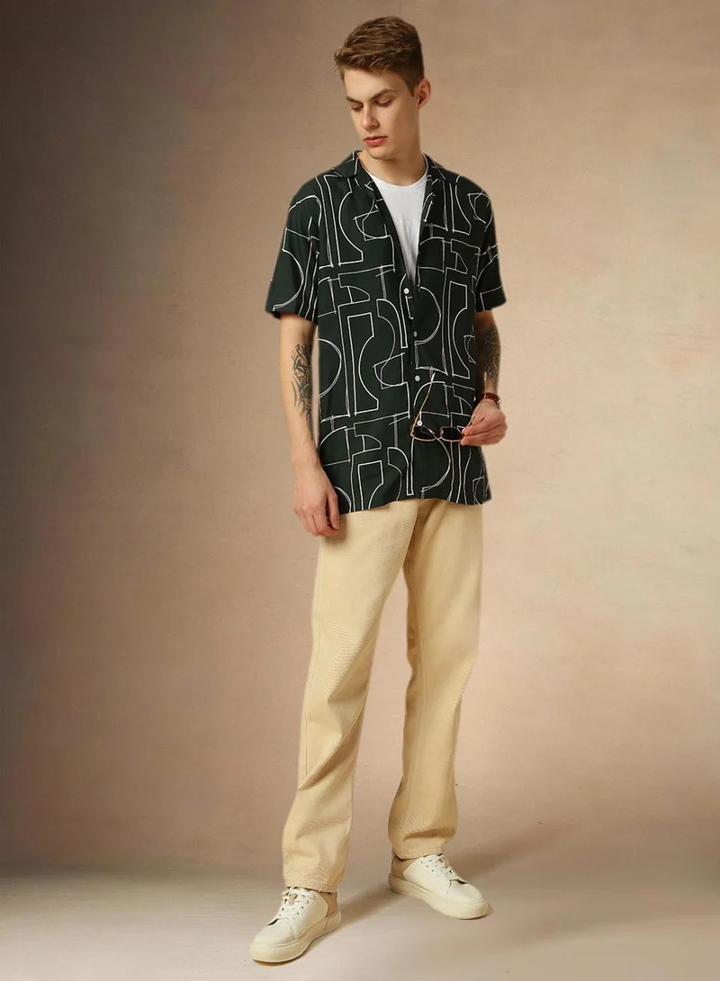 Dennis Lingo Olive Shirt For Men For Men