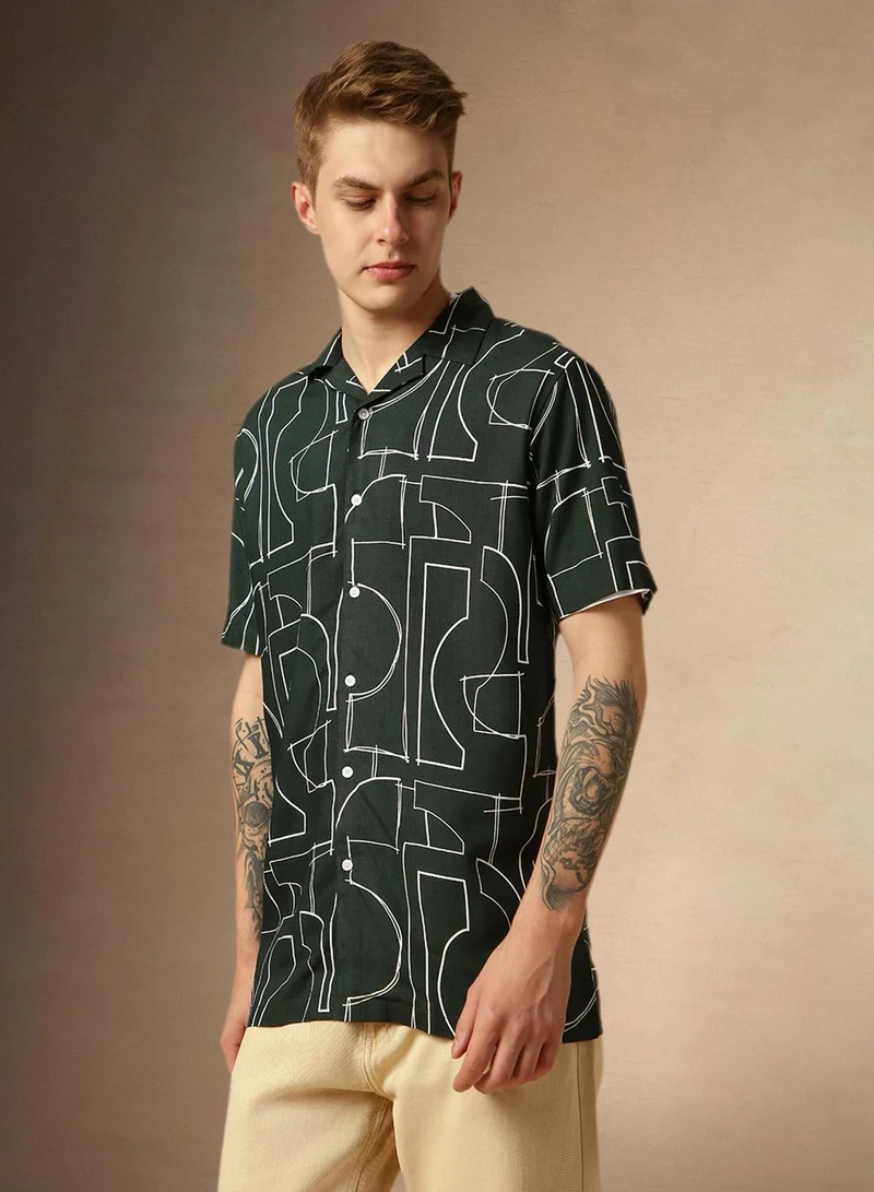 Dennis Lingo Olive Shirt For Men For Men