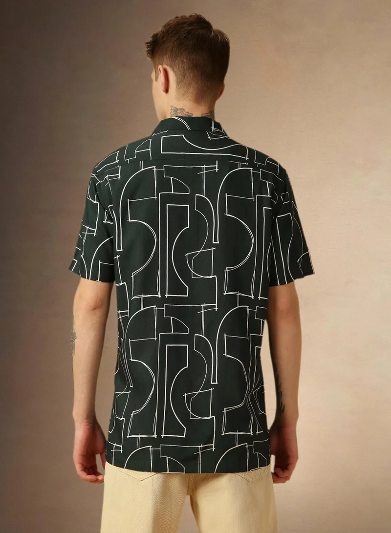 Dennis Lingo Olive Shirt For Men For Men