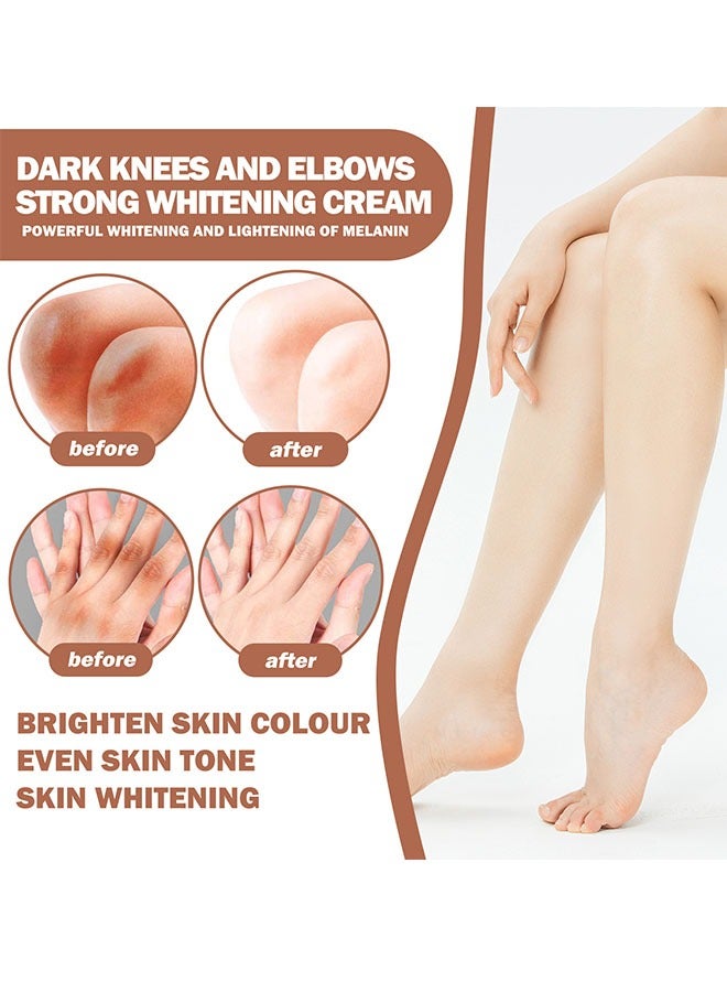 إيلهو كريم التبييض ، غسول الجسم ، كريم التبييض الموضعية الحميمة ، كريم تصحيح البقع السوداء لجميع أنواع البشرة - Image 5