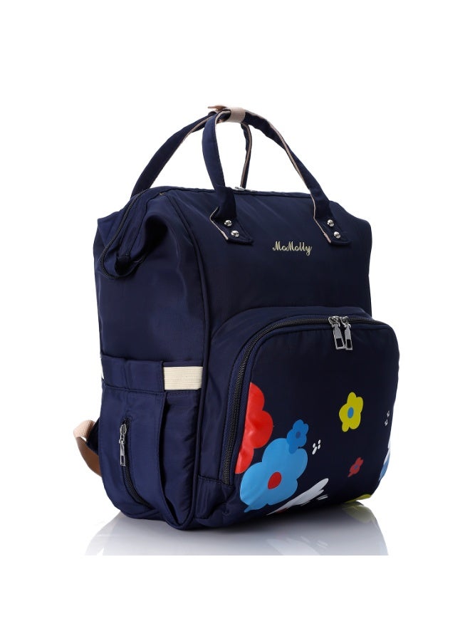 CROSSLAND Waterproof Diaper Backpack with Thermal Pockets – Multi-Function Baby Changing Bag for Moms - Image 1