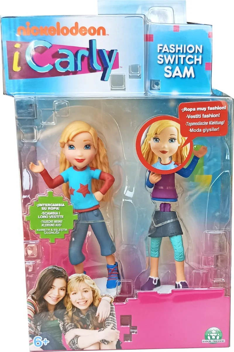 Giochi Preziosi Icarly Sam and his Fashion Clothes Figure Set Licensed Icarly Toys