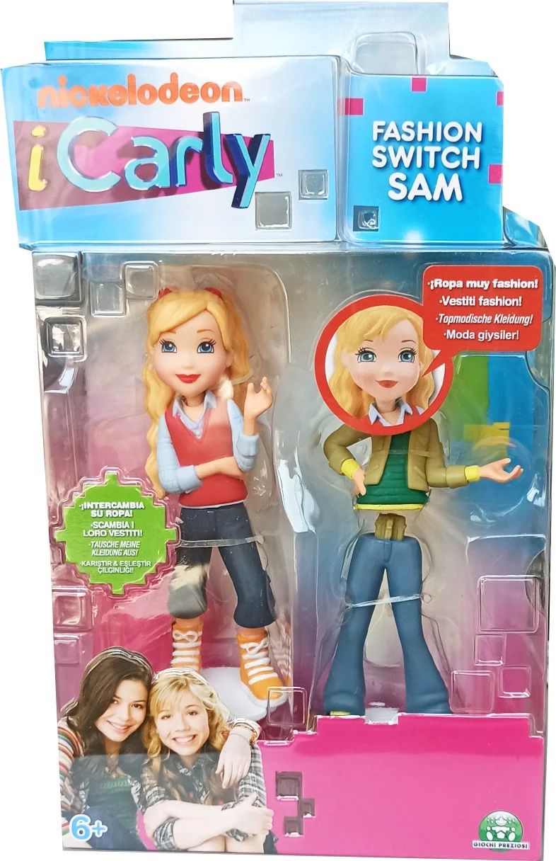 Giochi Preziosi Icarly Sam and his Fashion Clothes Figure Set Licensed Icarly Toys