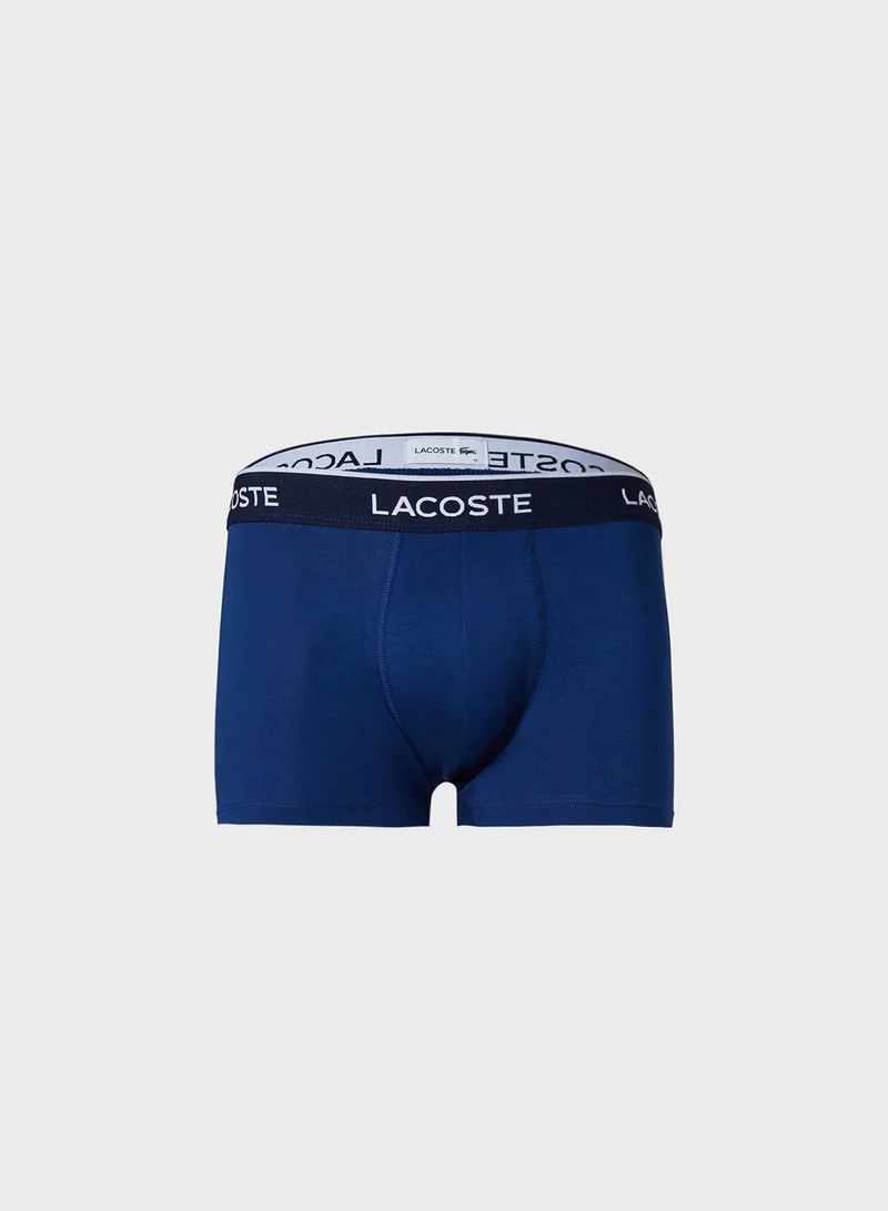 لاكوست 3 Pack Stretch Trunks