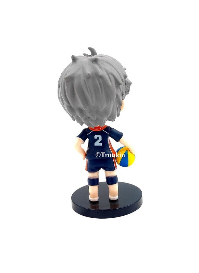 Trunkin - Trunkin | Haikyuu Koshi Sugawara Set B Action Figure | Model Gift Collectible PVC Figure | Volleyball Anime Figurine - 10 Cms - Image 1