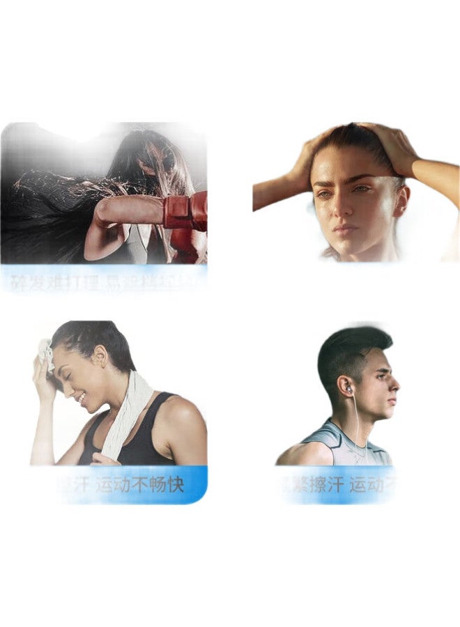 LP Sports Headband For Men And Women, Sweat-Absorbing Headband, Sweat-Stopping Band, Running Sweat-Guiding Band, Basketball Sweat-Proof Headband, Hair-Tying Headband, Headband - Image 2