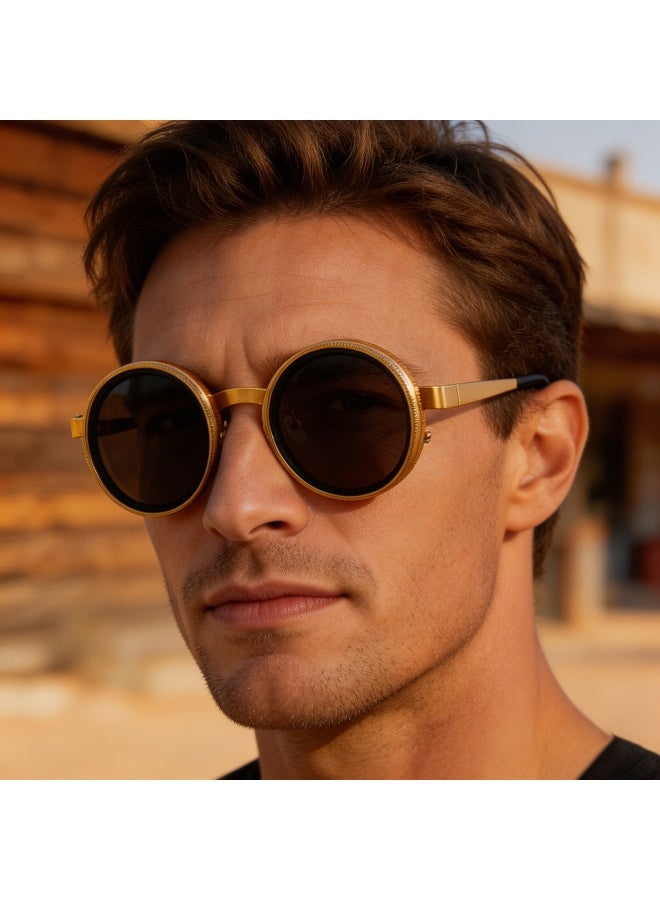 Adjustable Zoom ND Polarized UV400 Sunglasses for Outdoor Sun Protection - Image 2