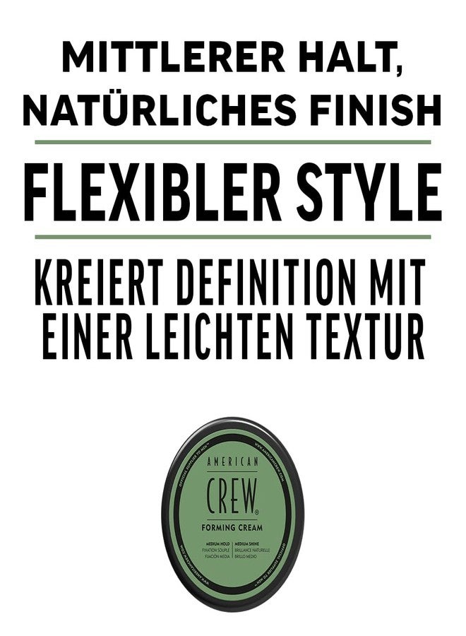 American Crew Men's Hair Forming Cream (OLD VERSION), Like Hair Gel with Medium Hold & Medium Shine, 3 Oz (Pack of 1) - Image 3