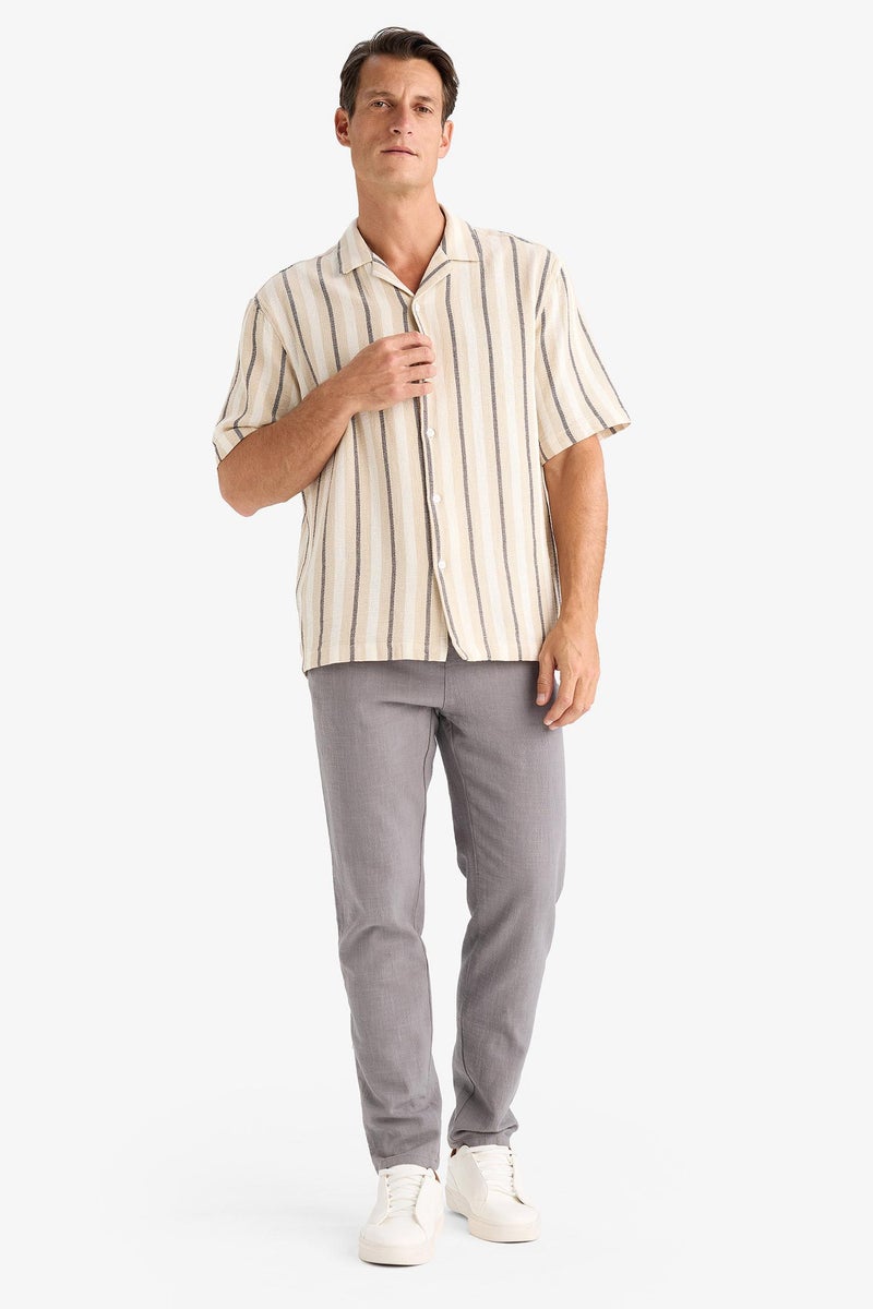 DeFacto Grey Man Regular Fit Jogger Pants Casual - Image 5