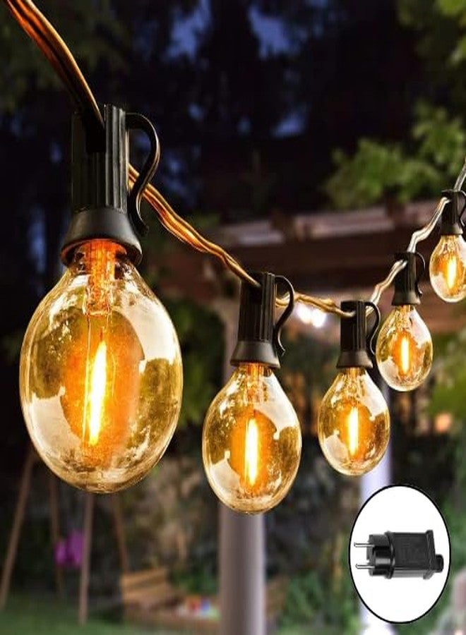 Chronos G40 Outdoor Bulb String Lights Hanging - IP44 Rainproof G40 Globe LED Bulbs | Bulbs with LED Filament - Edison Style-25Ft Light for Backyard Terrace Garden Balcony Party Decor Home Decoration - Image 1